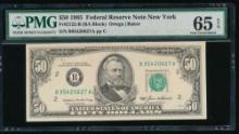 1985 $50 New York FRN PMG 65EPQ