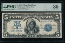 1899 $5 Chief Silver Certificate PMG 35