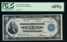 1918 $2 Chicago FRBN PCGS 30PPQ