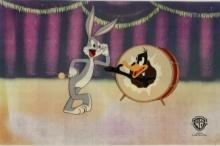 Bugs Bunny Daffy Duck Limited Edition Sericel Animation Art Cel