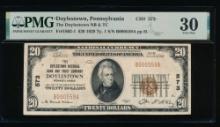 1929 $20 Doylestown PA National PMG 30