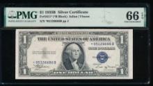 1935B $1 Silver Certificate PMG 66EPQ
