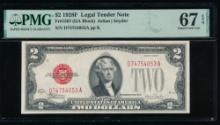 1928F $2 Legal Tender Note PMG 67EPQ