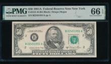 1981A $50 New York FRN PMG 66EPQ
