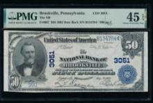 1902 $50 Brookville PA National PMG 45EPQ