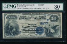 1882 $10 Boston MA National PMG 30
