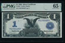1899 $1 Black Eagle Silver Certificate PMG 65EPQ
