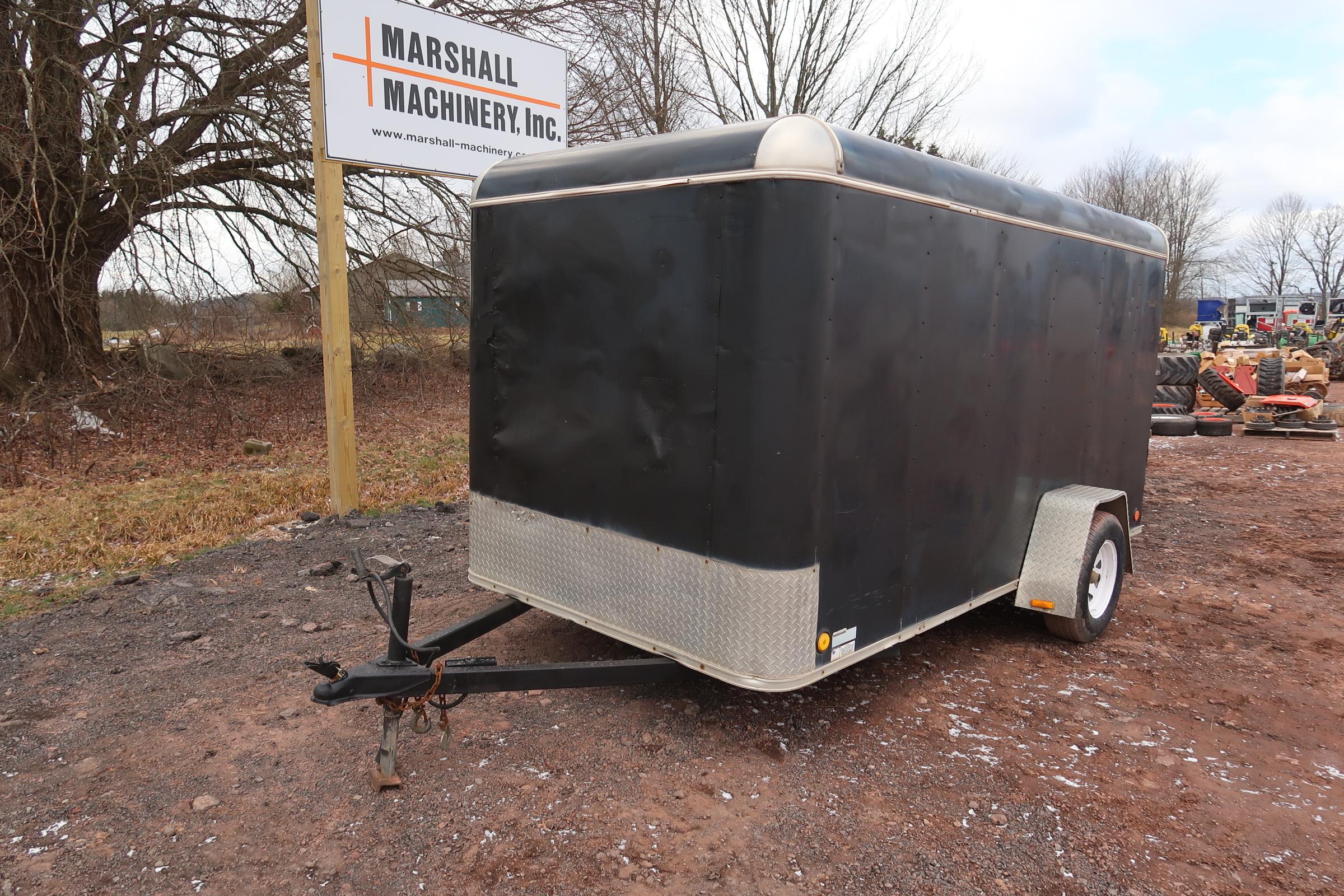 2004 KRISTI 6 X 12 Enclosed Trailer WITH TITLE