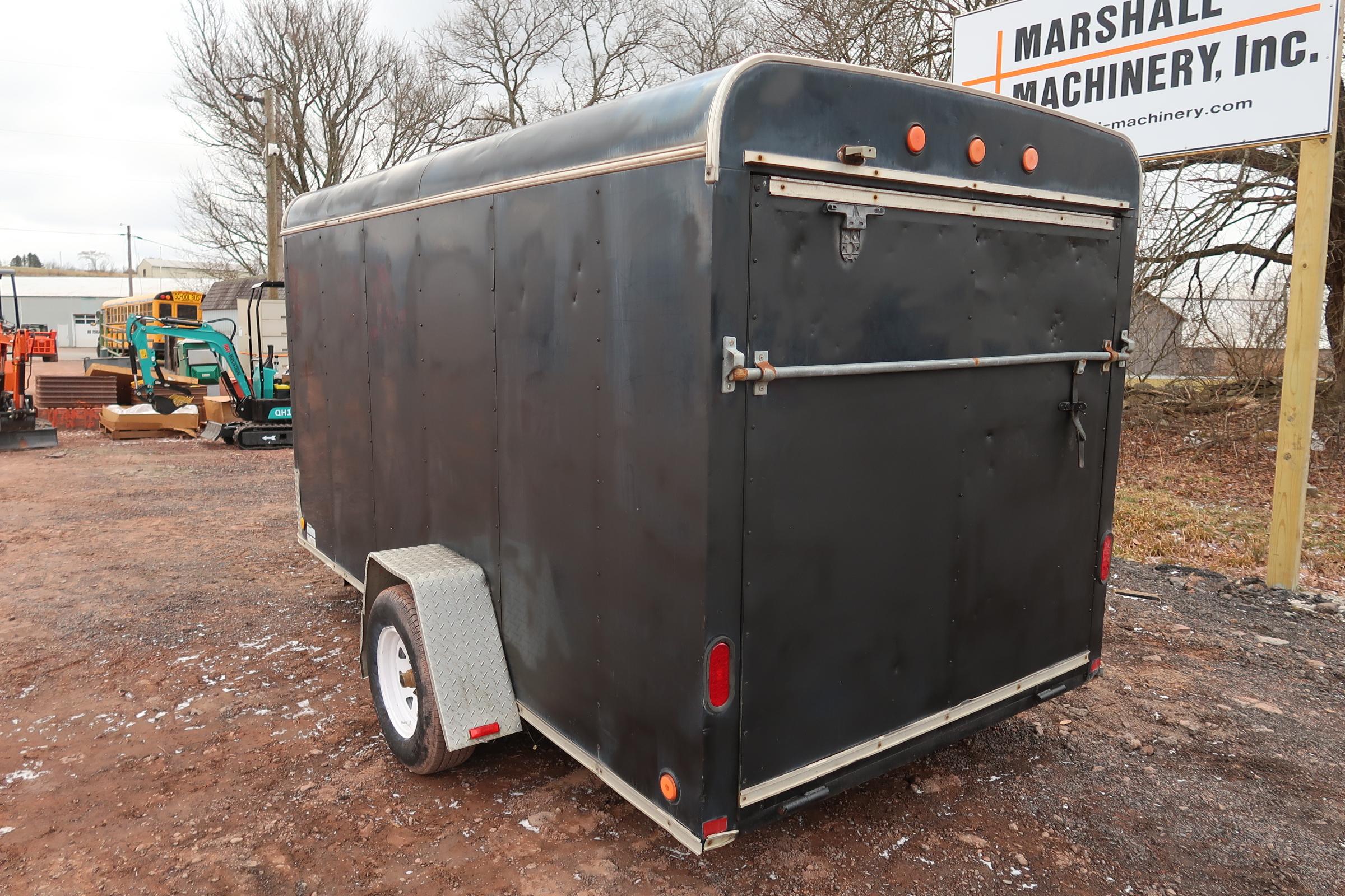 2004 KRISTI 6 X 12 Enclosed Trailer WITH TITLE
