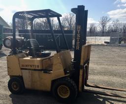 Hyster 30LP Forklift w/air tires