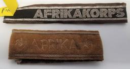 Early "AFRIKA" Pieces