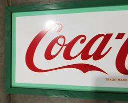 Professionally Repainted Metal "Coca Cola" Sign