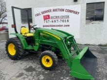 John Deere 3203 4X4 Tractor W/ Loader