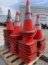Skid Lot Of 26" Used Traffic Cones