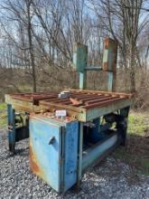 Used Terminal 64"X64" Hydraulic Roller Table
