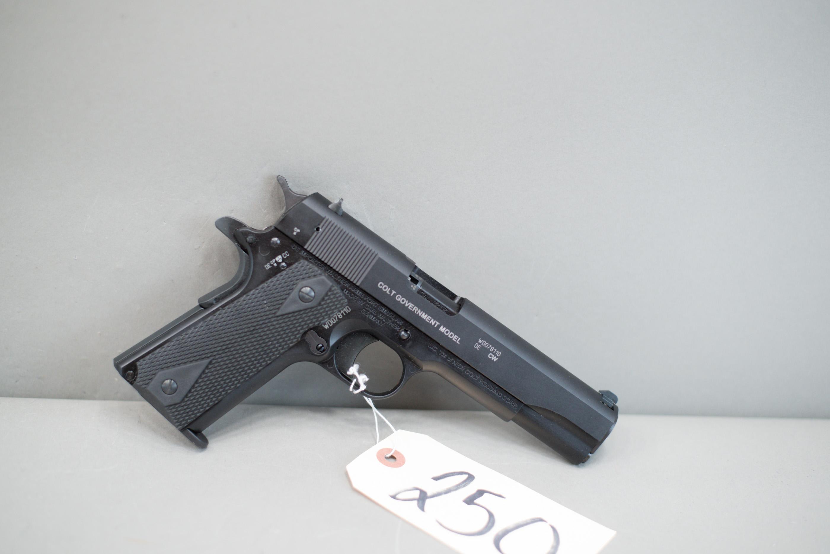 (R) Walther Colt Government Model .22LR Pistol