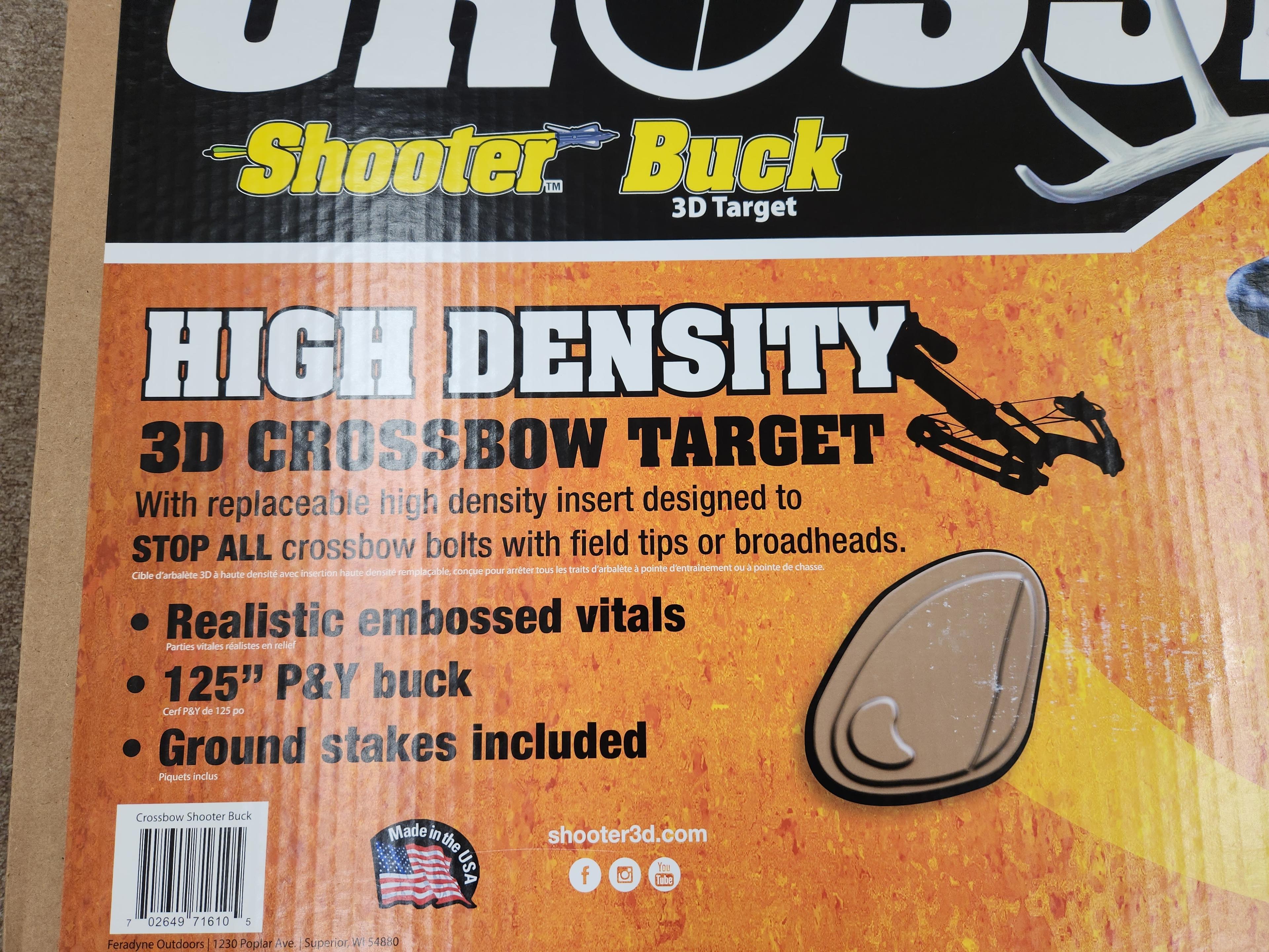 CROSSBOW SHOOTER BUCK ARCHERY TARGET