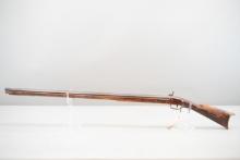 Antique Unmarked .45 Cal Percussion Rifle