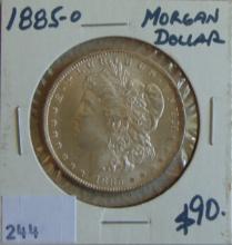 1885-O Morgan Dollar MS+.
