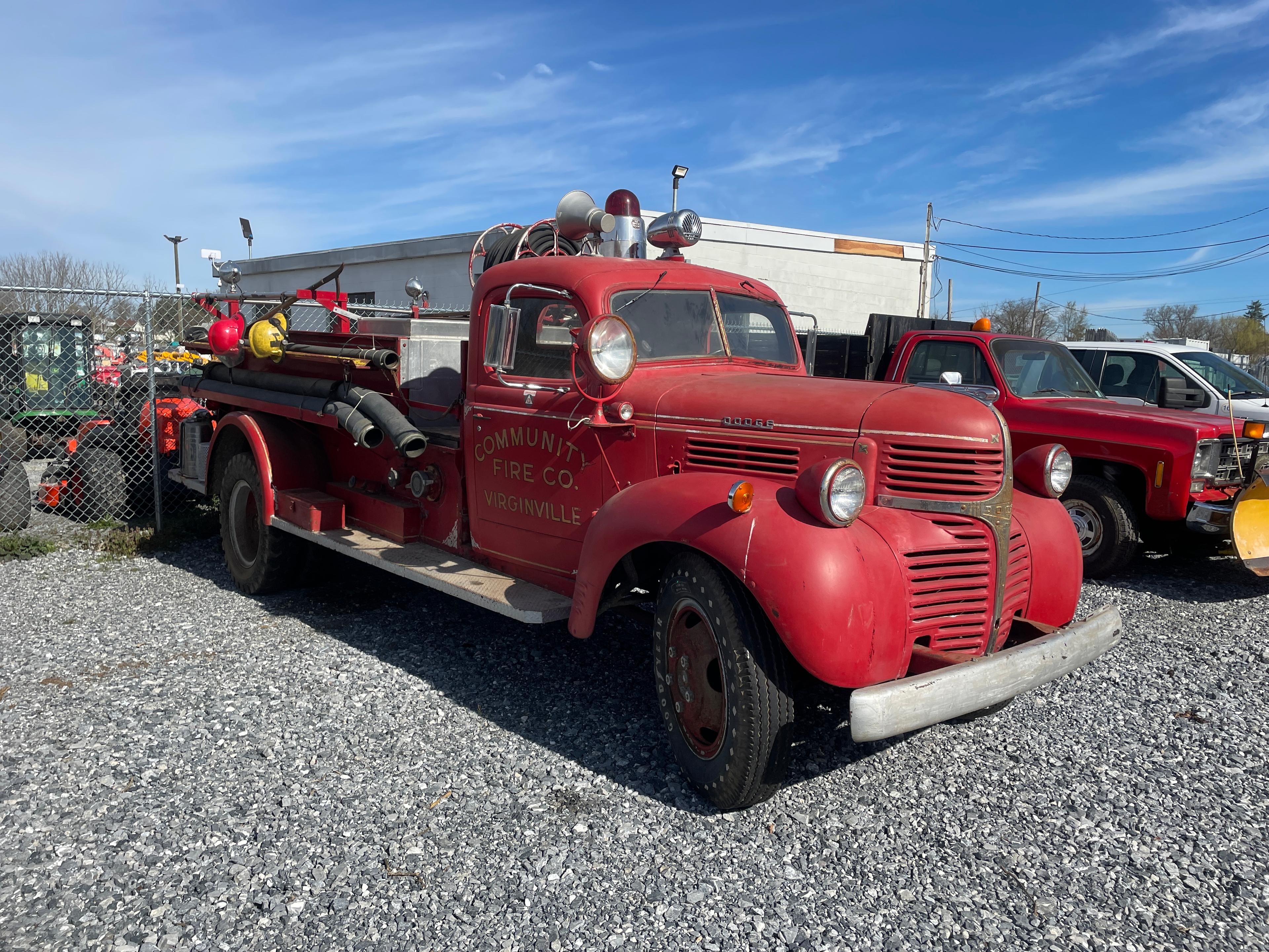 1946 Dodge Pumper Fire Truck