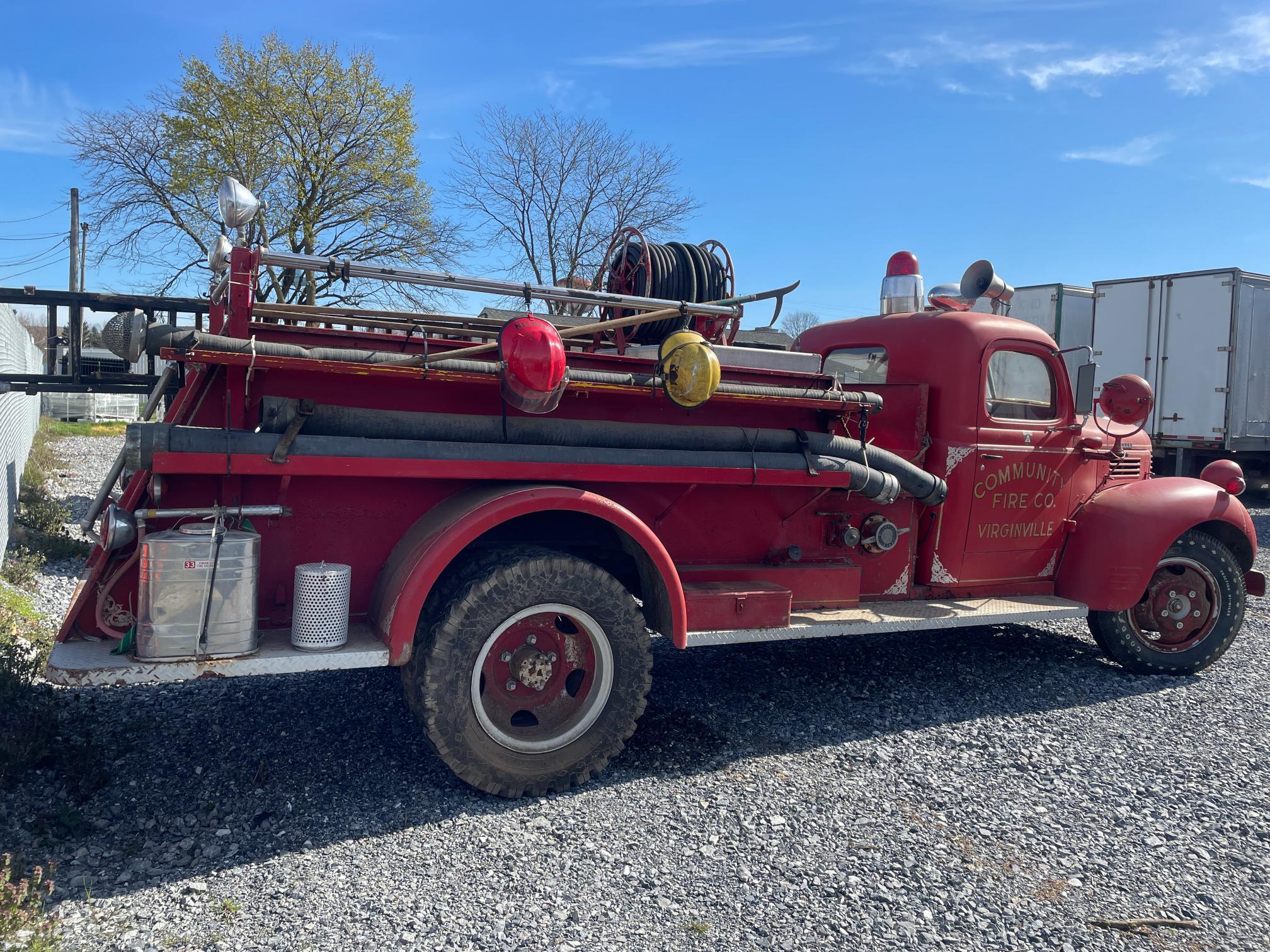 1946 Dodge Pumper Fire Truck