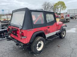 1990 Jeep Wrangler 4X4