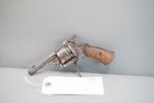 Antique Belgian 8mm Pinfire Revolver