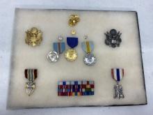 U.S. MILITARY MEDALS AND PINS