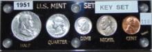 1951 U.S. Mint Set.