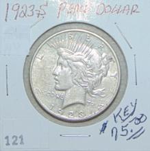 1923-S Peace Dollar XF.