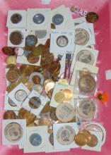 Variety: misc. Tokens, Wooden Nickels, Pins,