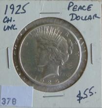 1925 Peace Dollar UNC.
