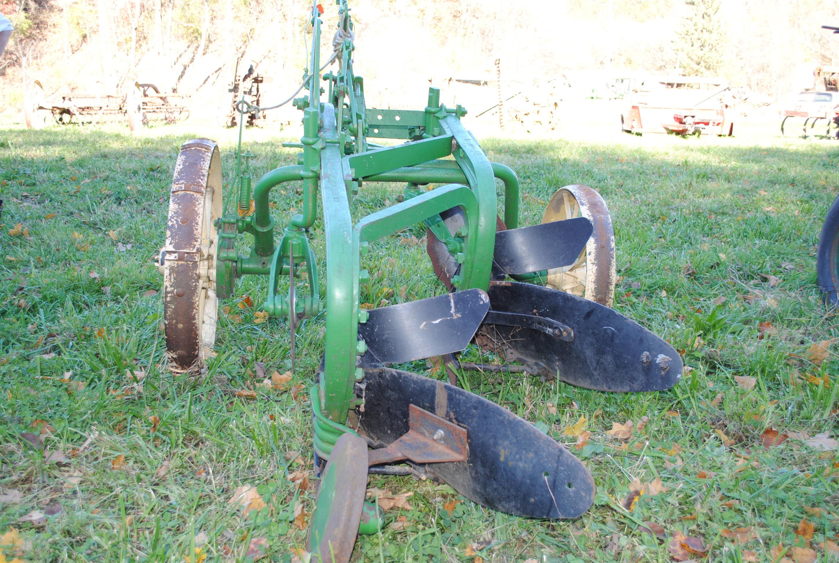 2-16" John Deere 623 plow with coulters, all steel