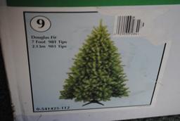 7' Artificial Christmas Tree in box