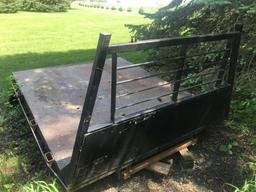 7'x8' steel Truck bed w/5th wh. Ball