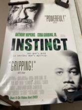 Instinct Movie Theatre Poster-Approx 2' x 3'