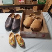 Wooden Shoe Assortment