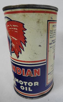 Red Indian Aviation Imperial Quart Can