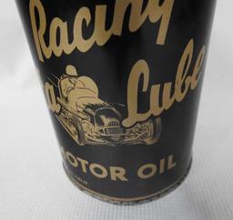 Racing Sta-Lube Motor Oil Quart Can