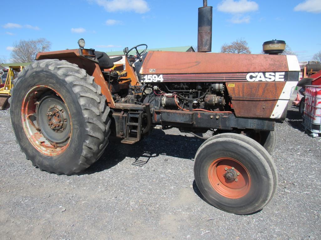 Case 1594 Dsl Tractor, 6 Cyl, 97 HP, 2 Hyd Remotes