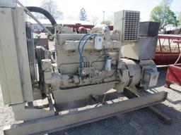 165KW David Generator w/ Allis Chalmers Dsl Engine