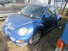 1999 Volkswagon Beetle (non-running) w/ Title