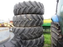 620/70R46 12-Lug Loatation Tires (set)
