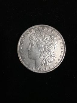 1889 United States Morgan Silver Dollar - 90% Silver Coin
