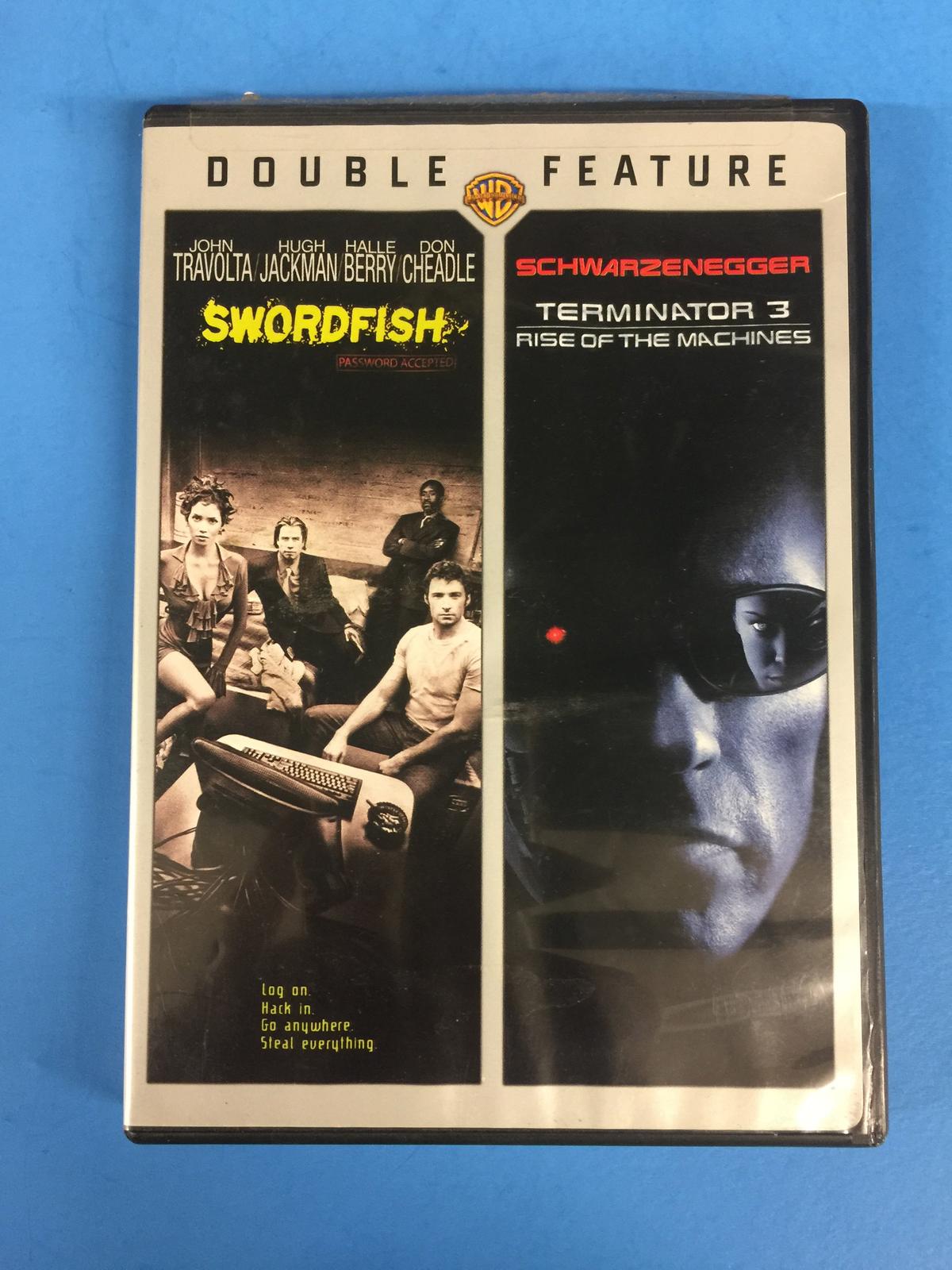 Double Feature - Swordfish & Terminator 3 Rise of the Machines DVD