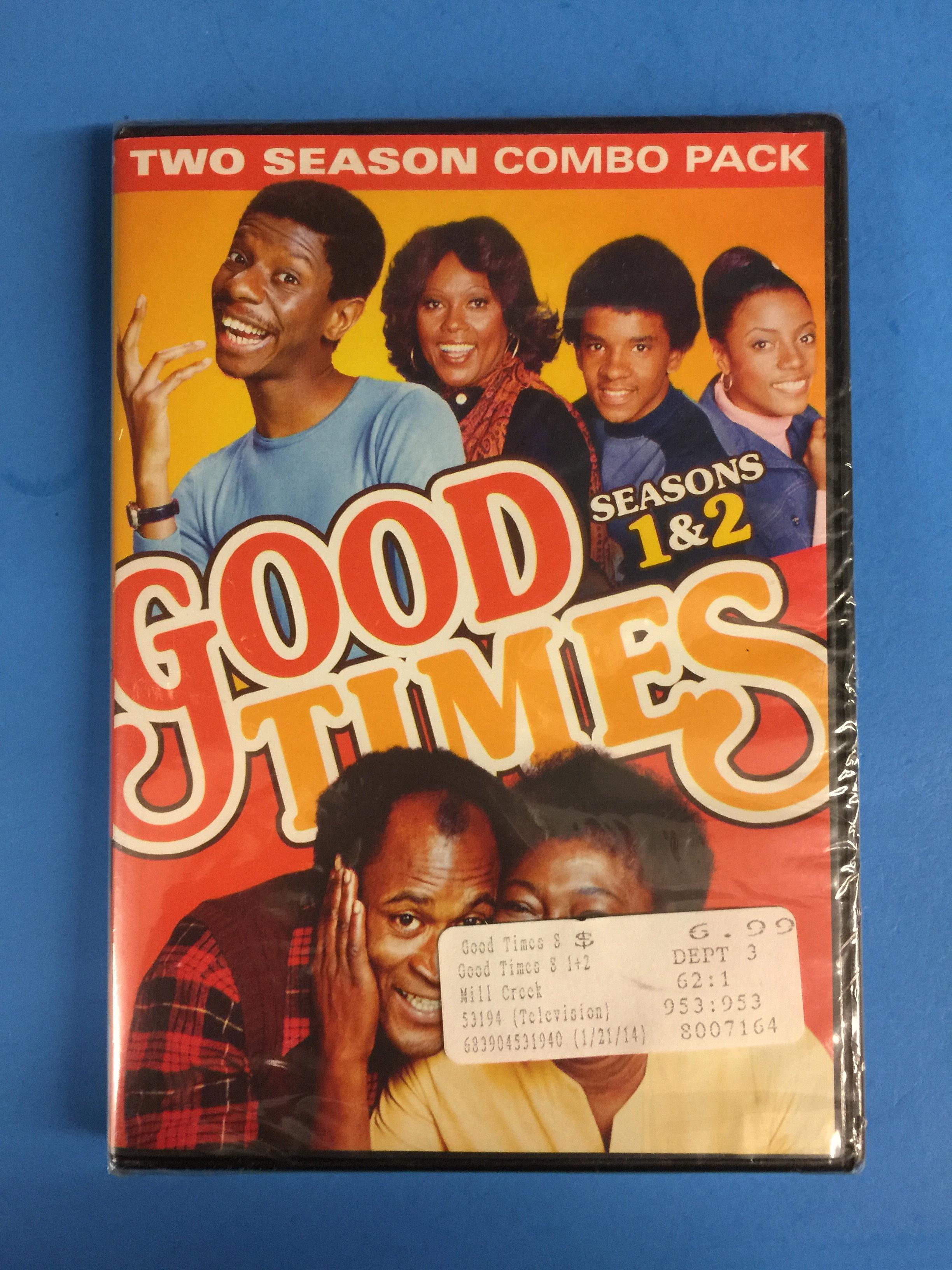 BRAND NEW SEALED Good Times - Seasons 1 & 2 DVD