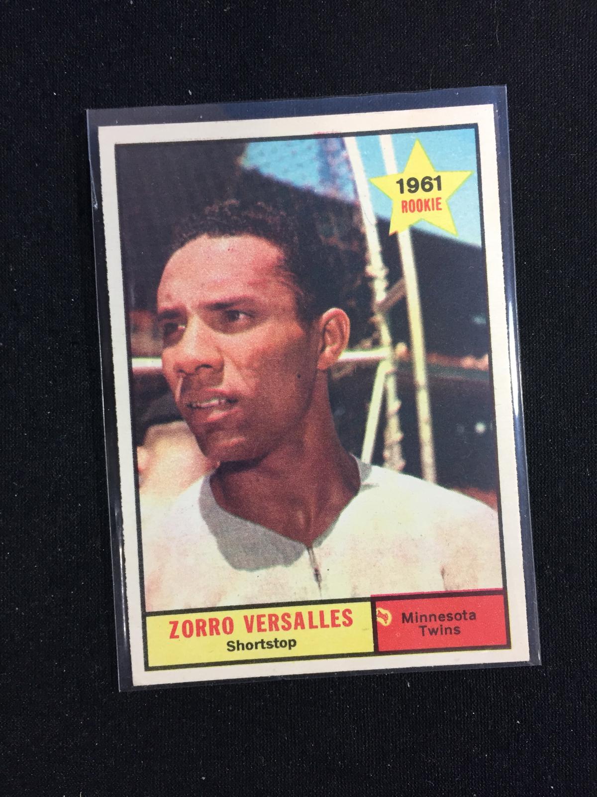 1961 Topps #21 Zorro Versalles Twins Baseball Card