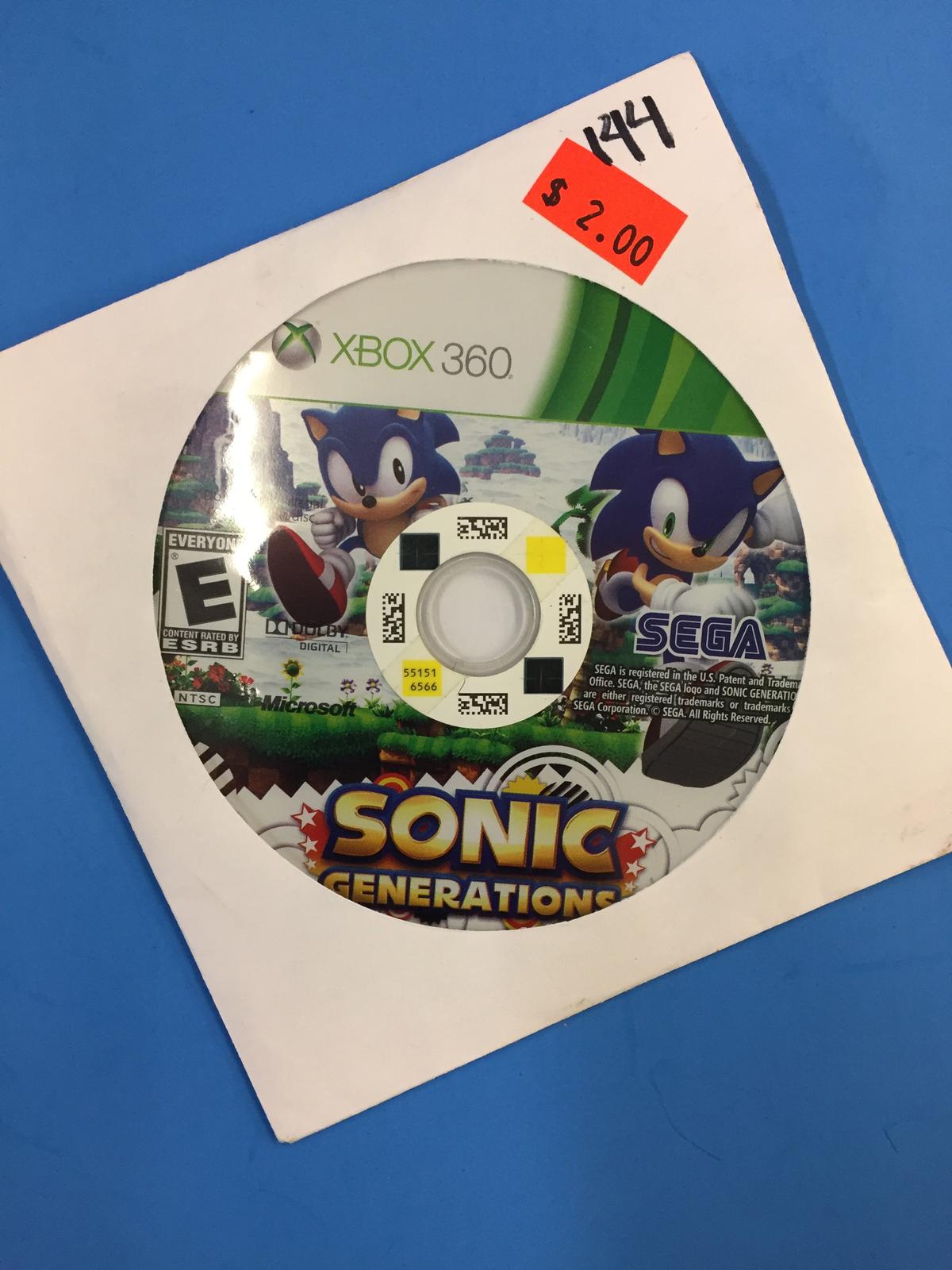 Xbox 360 Sonic Generations - Disc Only