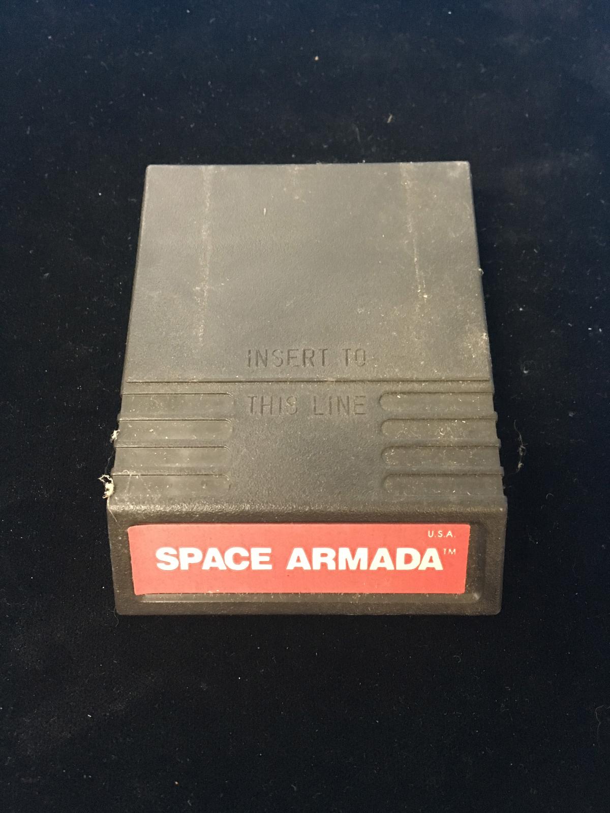 1979 Space Armada Mattel Cartridge Video Game