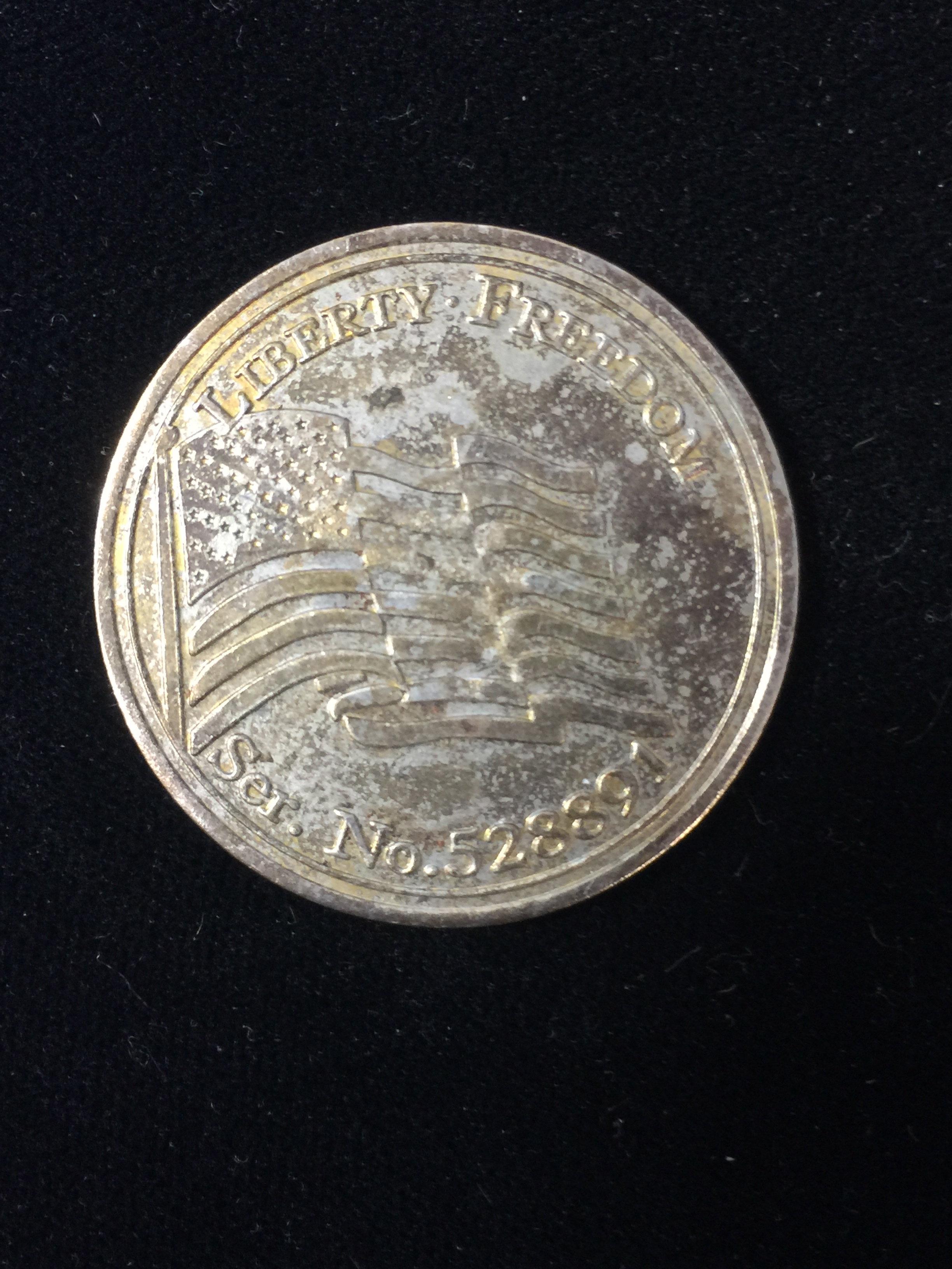 United States Liberty Freedom Medallion Coin